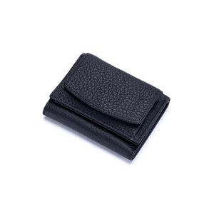 Handgefertigte RFID-Geldbörse aus weichem Leder