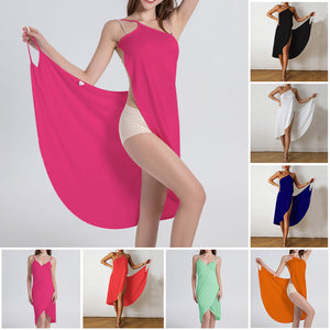 Women's Wrap Dress Cover-up