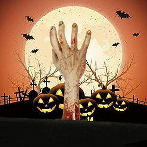 Halloween gruseliges Hand-Lesezeichen
