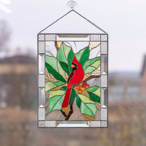 Ornamente aus Glas mit Vogelmotiven