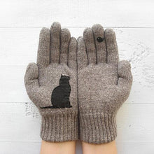 Laden Sie das Bild in den Galerie-Viewer, 🧤🐈‍⬛ Handschuhe aus Baumwolle im Katzenstil🧤