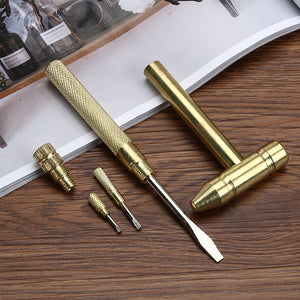 🔥6 in1 Mini Multifunctional Copper Hammer