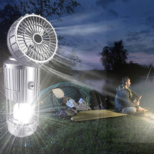 Laden Sie das Bild in den Galerie-Viewer, 🎐6 in 1 Tragbare Solar LED Camping Laterne