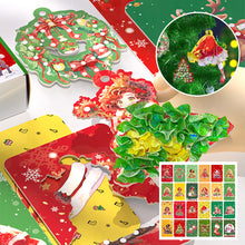 Laden Sie das Bild in den Galerie-Viewer, 24 themenbezogene Weihnachtsbaum-DIY-Ornamente