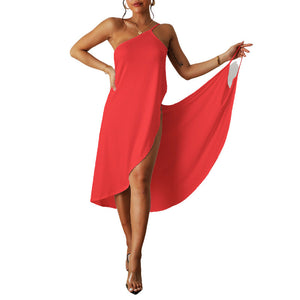 Women's Wrap Dress Cover-up