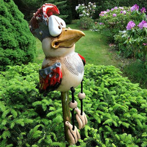 Hähnchen Gartendekoration aus Kunstharz
